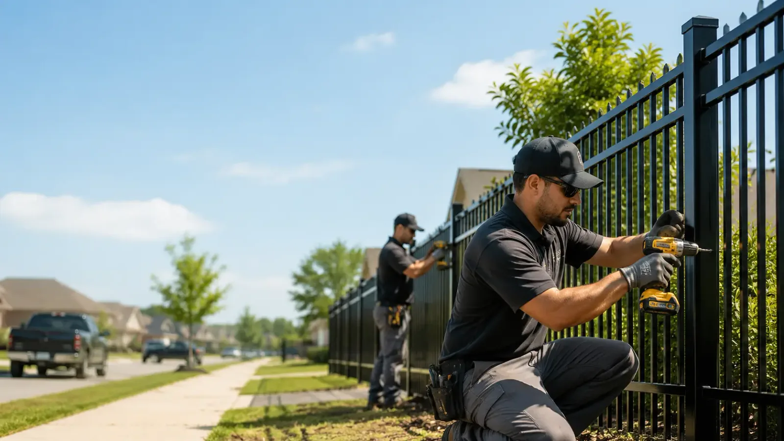 Metal Fence Installation in Anderson, AL